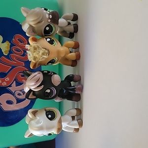 Authentic lps horse lot of 4